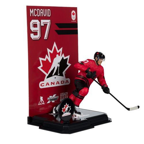 McFarlanes SportsPicks Hockey Canada Connor McDavid Olympics 2026 7-Inch Scale Posed Figure