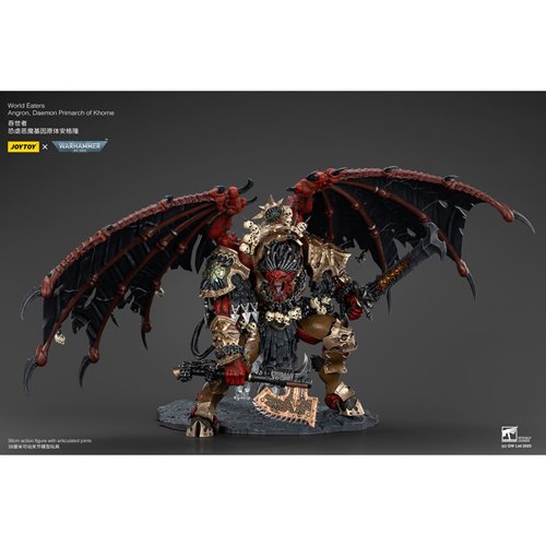 Joy Toy Warhammer 40,000 World Eaters Angron Daemon Primarch of Khorne 1:18 Scale Action Figure