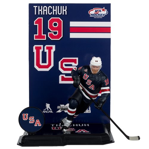 McFarlanes SportsPicks USA Hockey Matthew Tkachuk Olympics 2026 6-Inch Scale Action Figure