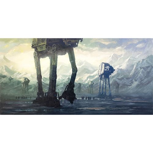 Star Wars Dawn at Hoth by Christopher Clark Canvas Giclee Art Print