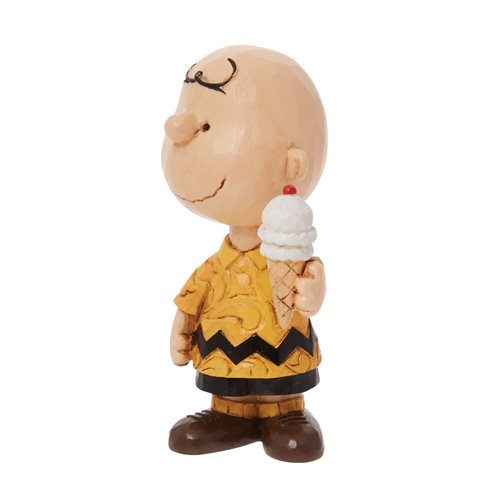 Peanuts Charlie Brown with Ice Cream Mini by Jim Shore Statue