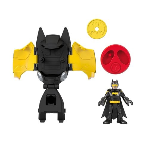 DC Imaginext Head Shifters Figure and Vehicle Set Case of 4
