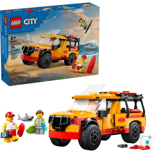 LEGO City 60453 Lifeguard Beach Rescue Truck