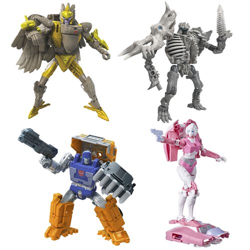 Transformers Generations Kingdom Deluxe Wave 2 Case of 8
