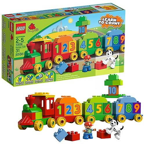 Kyst Madison antydning LEGO DUPLO 10558 Number Train - Entertainment Earth