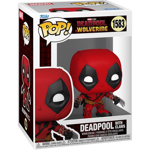 Deadpool 3 Deadpool with Claws Funko Pop! Vinyl Figure