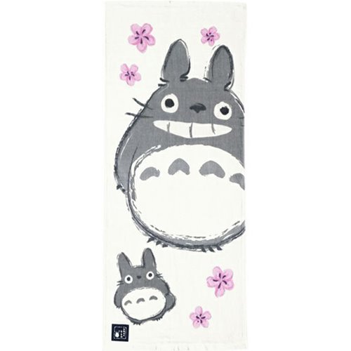 My Neighbor Totoro White Imabari Gauze Series Face Towel