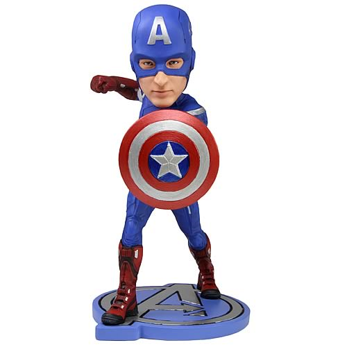 Avengers Movie Captain America Bobble Head