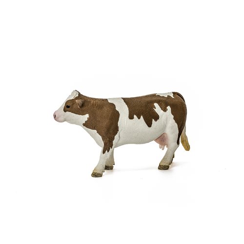 Farm World Simmental Cow Collectible Figure