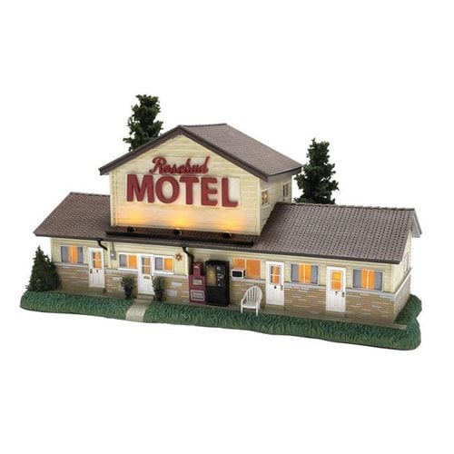 Hot Properties Village Schitt's Creek The Rosebud Motel Statue