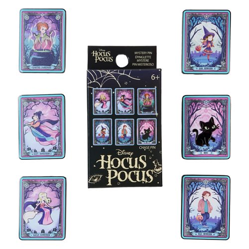 Hocus Pocus Tarot Card Mystery Box Pin Case of 12