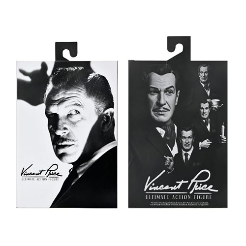 Ult. Vincent Price Black & White 7-Inch Scale Action Figure