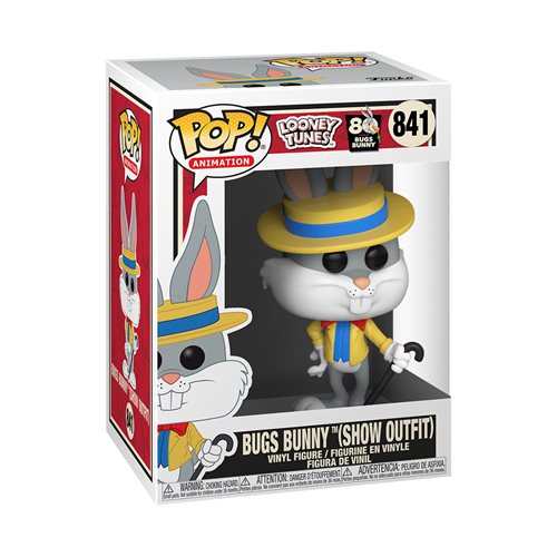 Bugs Bunny 80th Anniversary Bugs in Show Outfit Pop! Vinyl Figure