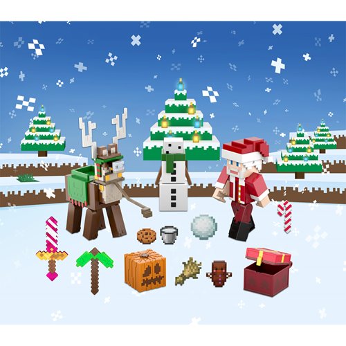 Minecraft 3 1/4-Inch Advent Calendar
