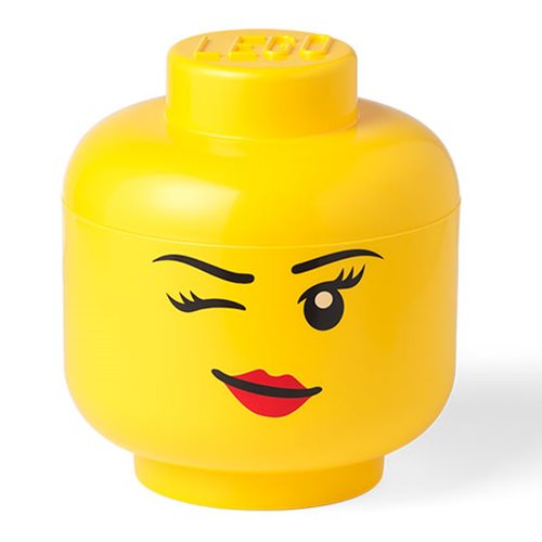 LEGO Small Winking Girl Storage Head