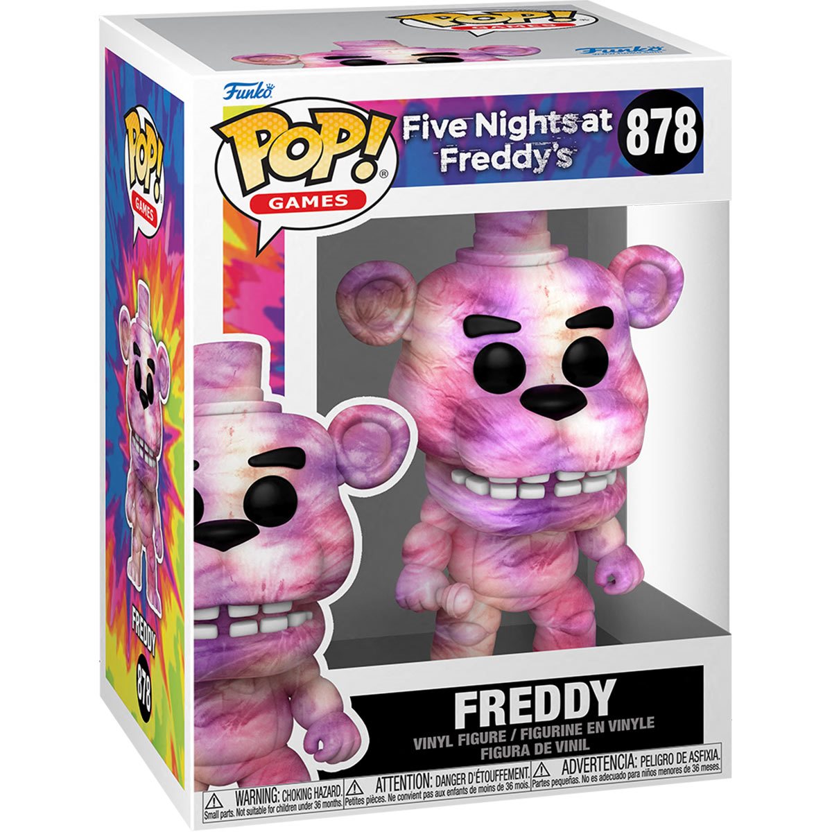 Five Nights at Freddy's Tie-Dye Freddy Funko Pop! Vinyl Figure #878