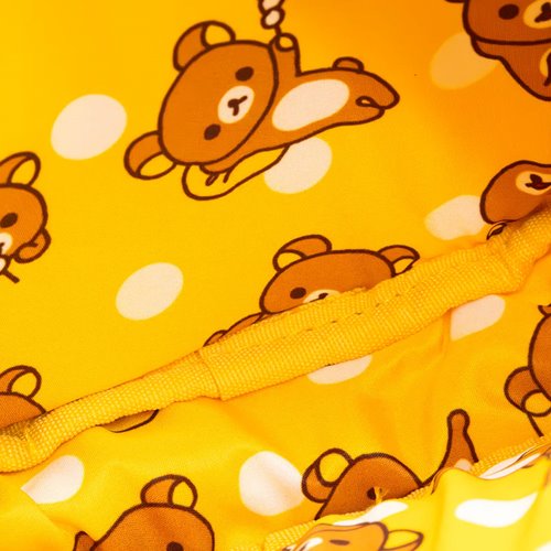 Rilakkuma Kirolakkuma Padded Nylon Crossbody Bag with Strap