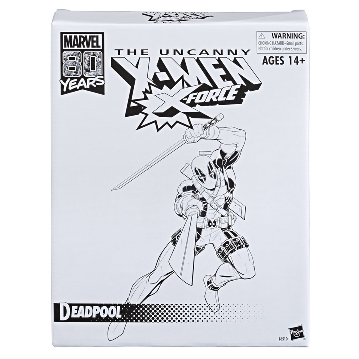 Marvel Legends 6" Inch Vintage Retor 80th Uncanny X-Men Deadpool Loose Complete 