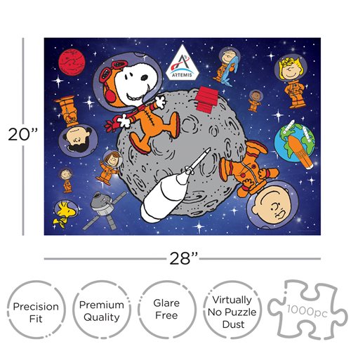 Peanuts Artemis 1,000-Piece Puzzle