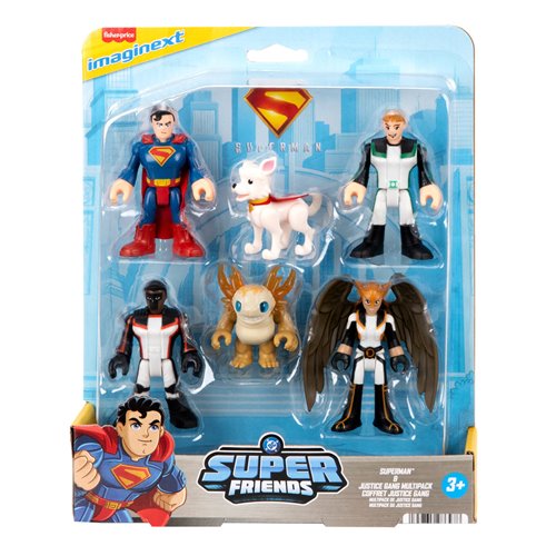 Fisher Price Imaginext Superman Justice Gang Action Figure Multipack