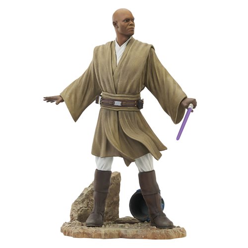 Star Wars: Attack of the Clones Mace Windu Premier Collection 1:7 Scale Statue