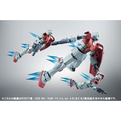 Mobile Suit Gundam RGM-79 GM ver. A.N.I.M.E. Robot Spirits Action Figure
