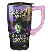 The Wizard of Oz Wicked Witch 18 oz. Ceramic Travel Mug with Handle