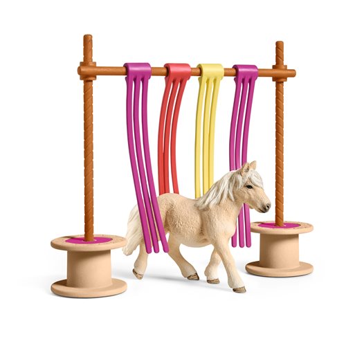 Farm World Pony Curtain Obstacle Playset