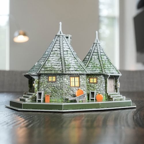 Harry Potter Hagrid's Hut 3D Model Puzzle Kit