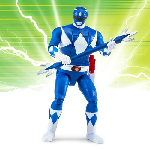 Mighty Morphin Power Rangers: Re-Ignition Auto Morphin Blue Ranger Action Figure