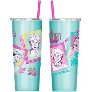 Golden Girls 22 oz. Stainless Steel Tumbler with Straw