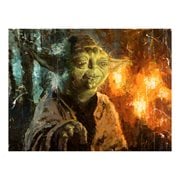 Star Wars Master Yoda by Christopher Clark Canvas Giclee Art Print