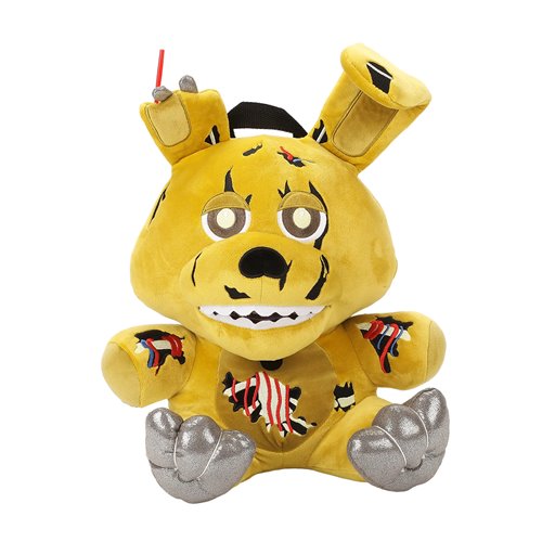 Five Nights at Freddys Springtrap Plush Glow-in-the-Dark Mini-Backpack