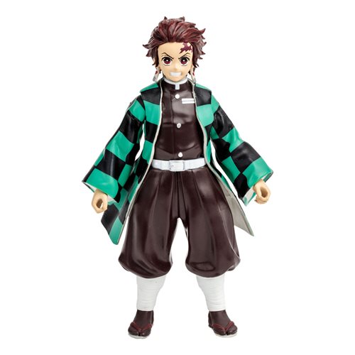 Demon Slayer Deluxe Tanjiro Water Dragon Tenth Form 5-Inch Scale Action Figure