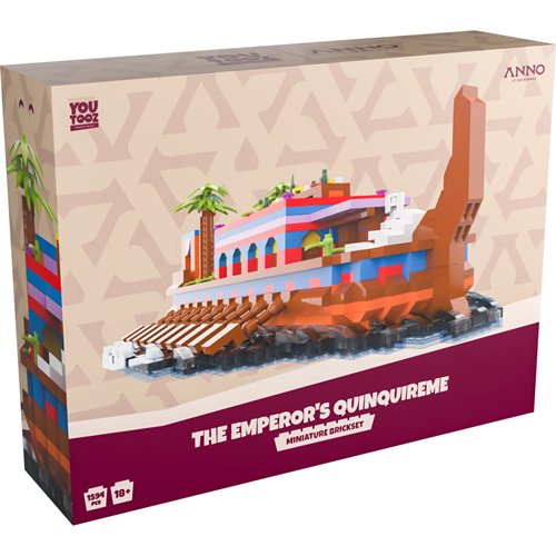 Anno 117: Pax Romana The Emperor's Quinquireme Miniature Brickset