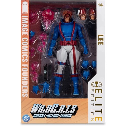 DC Multiverse Spartan Wild C.A.T.S Image Comic Founders Series McFarlane Elite Edition 7-Inch Deluxe