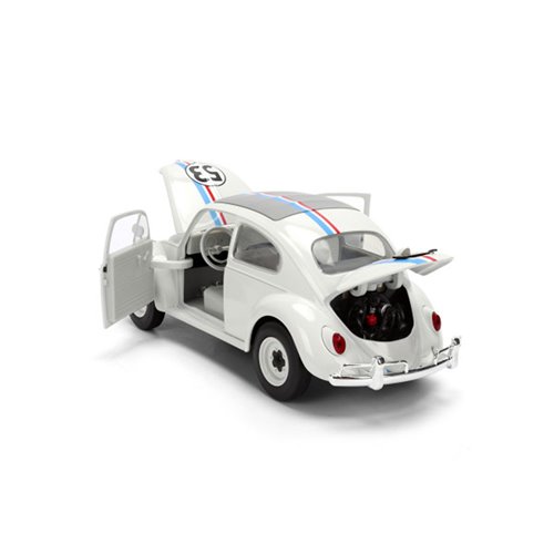 Hollywood Rides Disney The Love Bug Herbie Volkswagen Beetle 1:24 Scale Die-Cast Metal Vehicle