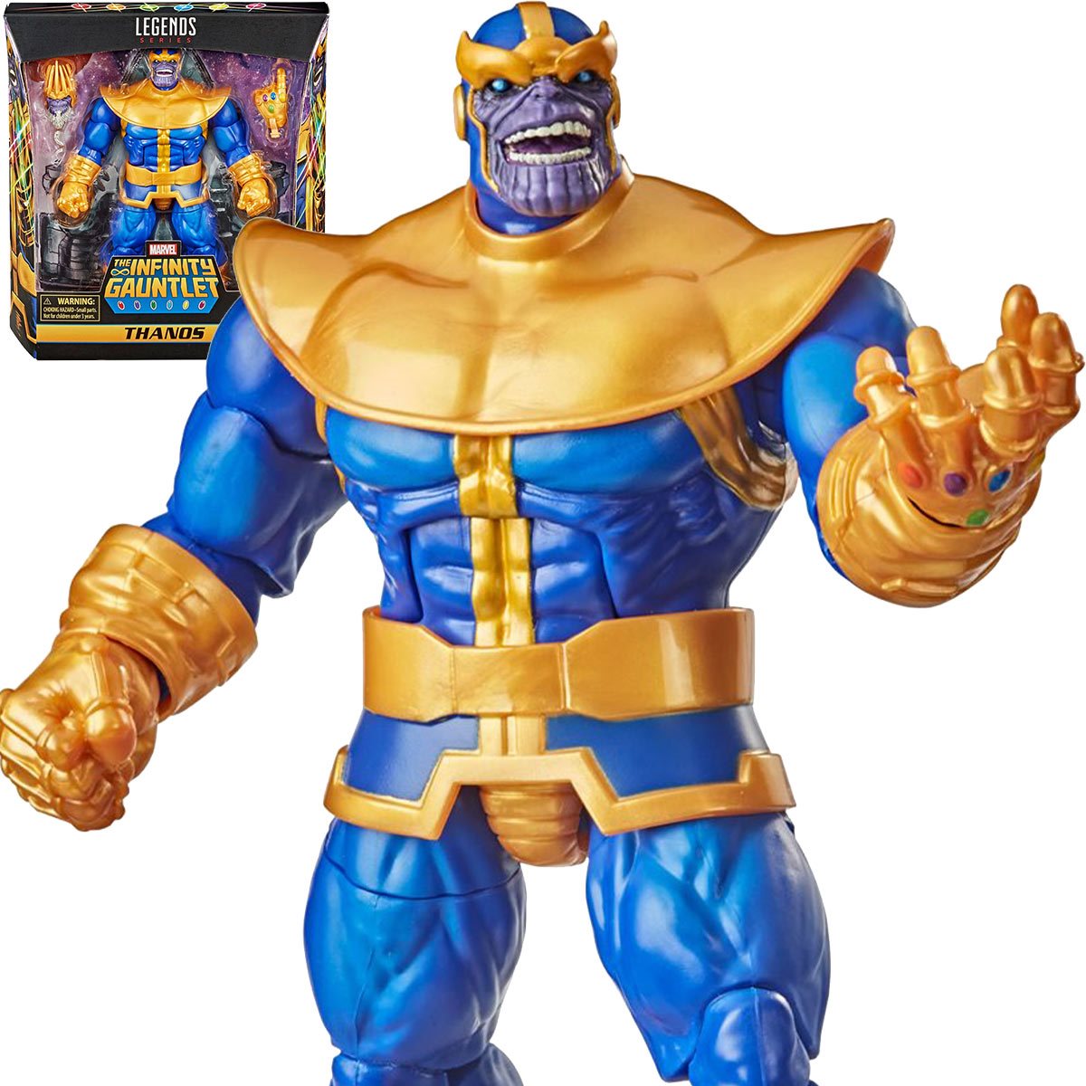 Marvel Legends Series Thanos Figure - Marvel Thanos 6 Inch Figure ...