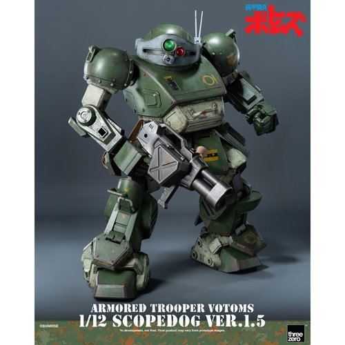 Armored Trooper Votoms Scopedog Version 1.5 1:12 Scale Action Figure