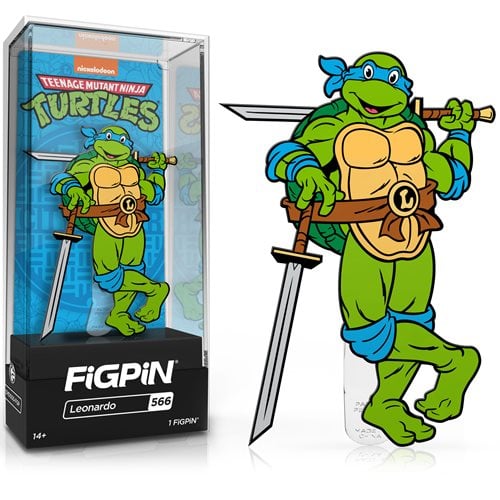 Teenage Mutant Ninja Turtles Leonardo FiGPiN Classic Enamel Pin