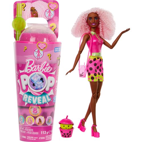 Barbie Pop Reveal Bubble Tea Series Berry Bliss Doll