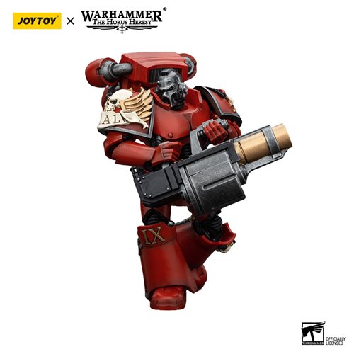Joy Toy Warhammer Horus Heresy Blood Angels Tears Squad Erelim with Grenade Launcher 1:18 Scale Acti