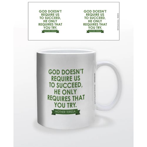Mother Theresa Succeed 11 oz. Mug