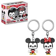 Mickey Mouse and Minnie Mouse Pocket Pop! Key Chain 2-Pack