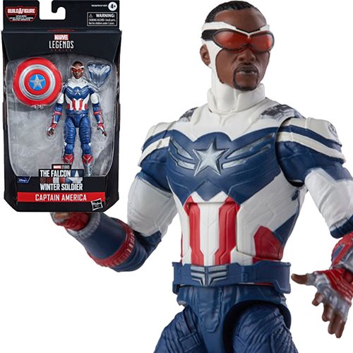 Avengers 2021 Marvel Legends 6-Inch Captain America: Sam Wilson Action Figure, Not Mint