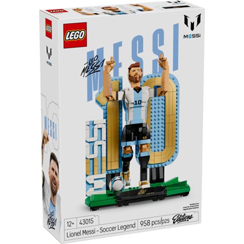 LEGO Editions 43015 Lionel Messi – Soccer Legend