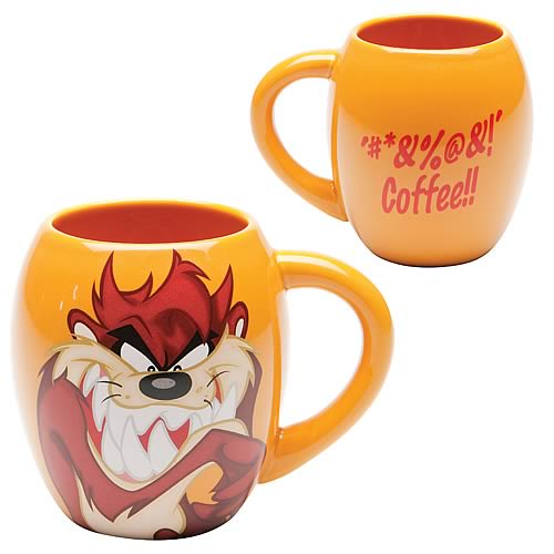 Cool Taz Looney Tunes Coffee Mug with Personalised Any Name