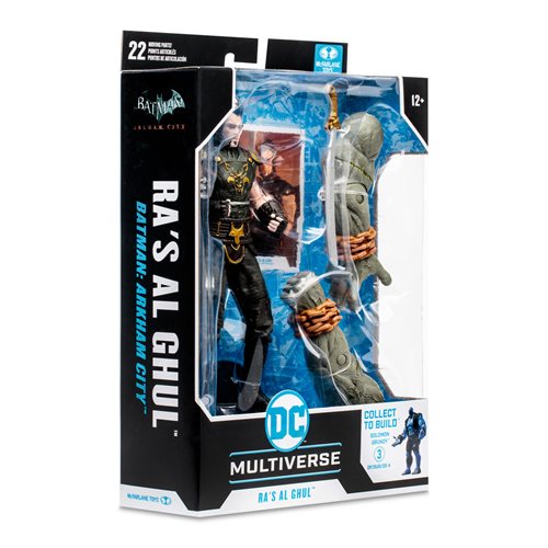 DC Gaming Build-A Wave 1 Batman: Arkham City Ra's Al Ghul 7-Inch Scale Action Figure