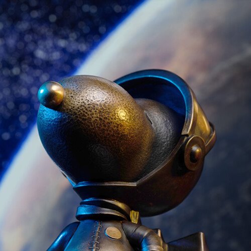 Peanuts Snoopy: First Beagle on the Moon Limited Edition Bronze Statue