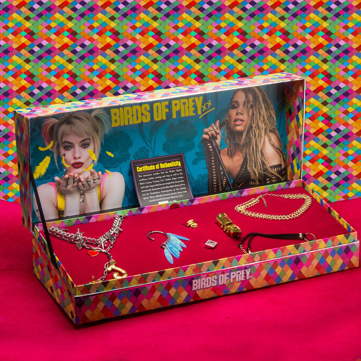 Harley Quinn Jewelry Kit for Adults - Birds of Prey